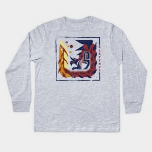 Monster Hunter World - Glavenus Kids Long Sleeve T-Shirt